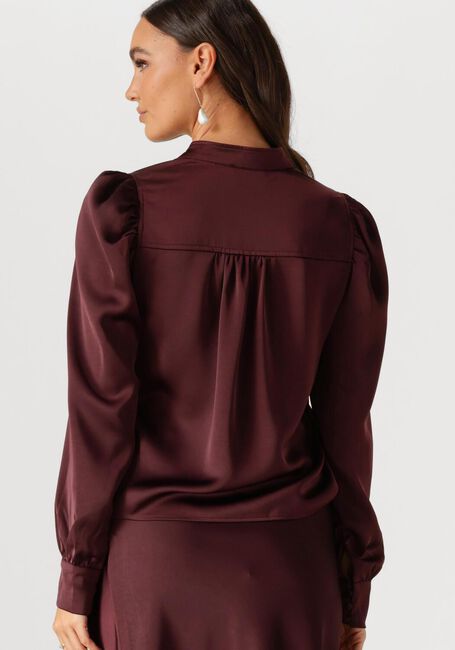 Bordeaux NEO NOIR Blusen ROSSLYN HEAVY SATEEN BLOUSE - large