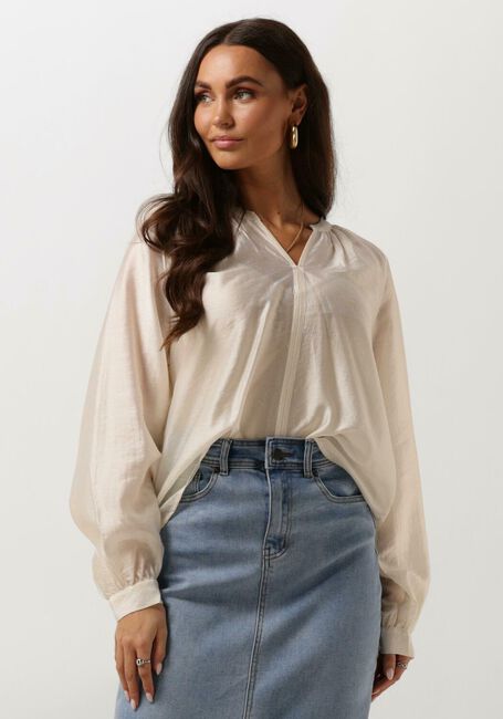 Ecru MSCH COPENHAGEN Blusen MSCHVARSHA ROMINA TOP - large