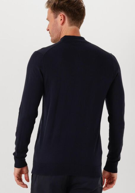 Dunkelblau PROFUOMO Rollkragenpullover PULLOVER MOCK NECK MERINO - large