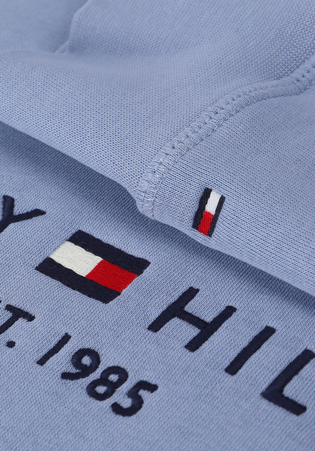 Blaue TOMMY HILFIGER Sweatshirt TOMMY LOGO HOODY - large