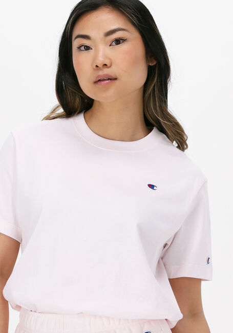 Hell-Pink CHAMPION T-shirt CREWNECK T-SHIRT 115109 - large