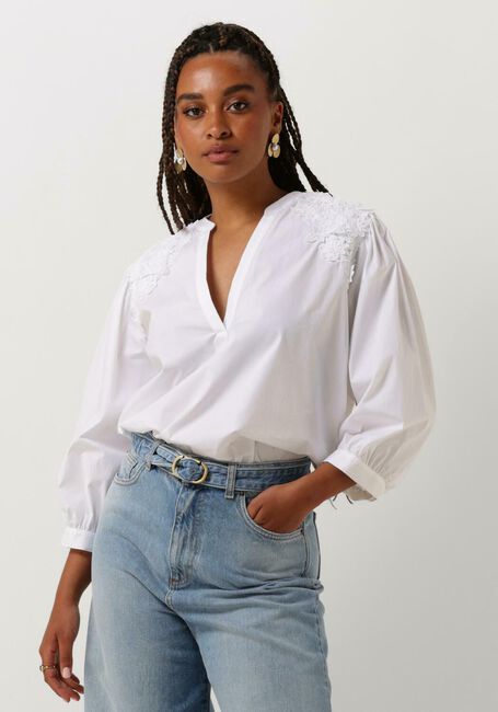 Weiße TWINSET MILANO Blusen WOVEN BLOUSE - large
