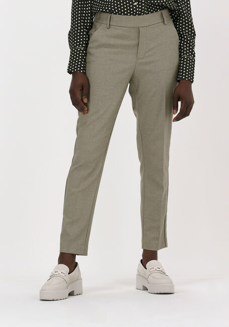 Grüne MOS MOSH Hose GERRY TWIGGY MELANGE PANT - large