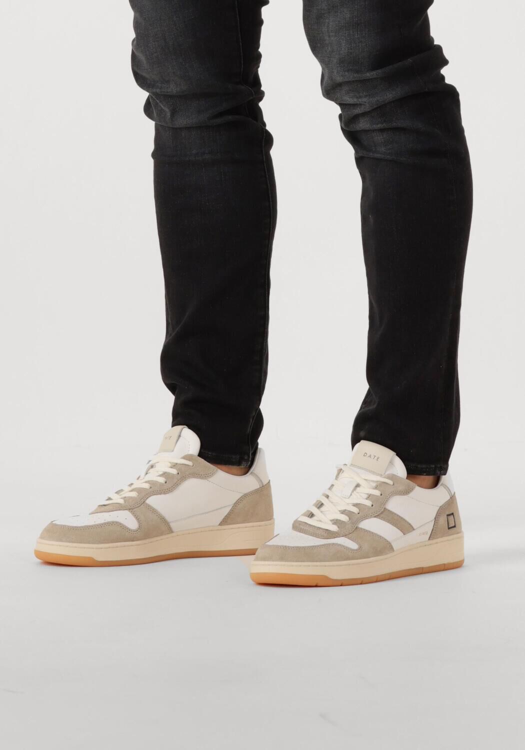 Wei&szlig;e D.A.T.E Sneaker Low COURT 2.0 VINTAGE - large