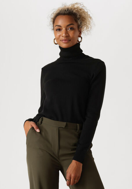 Schwarze ANOTHER LABEL Pullover MILLA KNITTED PULL - large