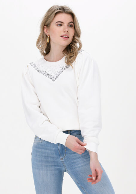 Nicht-gerade weiss LIU JO Sweatshirt FELPA CHIUSA B. - large