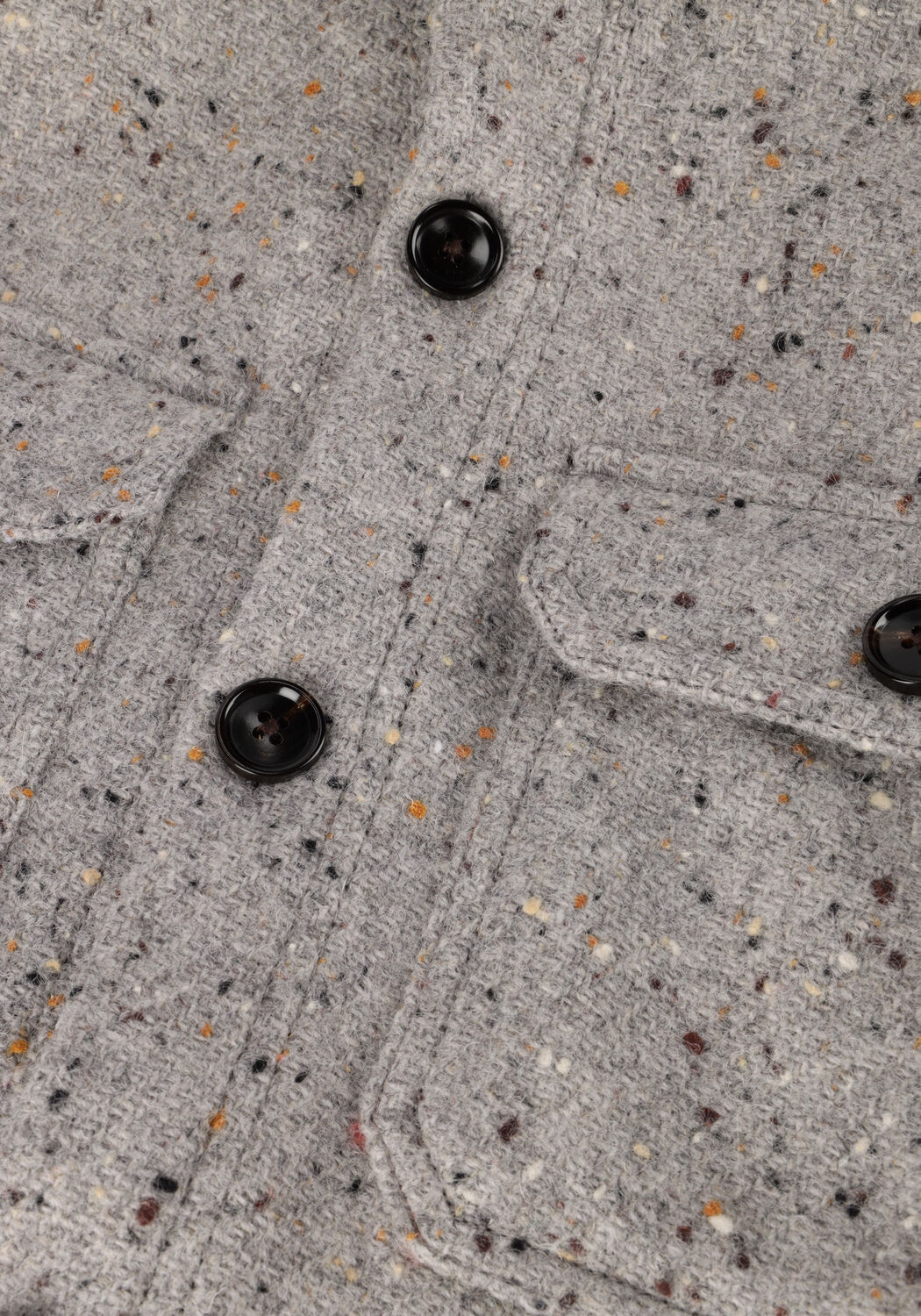 Graue PROFUOMO Overshirt OVERSHIRT DONEGAL - large