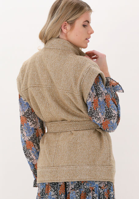 Braune SECOND FEMALE Gilet CAKILE WAISTCOAT - large