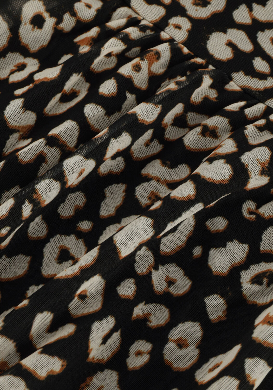 Schwarze OBJECT Midikleid MARIANN L/S DRESS - large