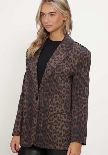 Schwarze ALIX THE LABEL Blazers LADIES WOVEN ANIMAL BLAZER - large