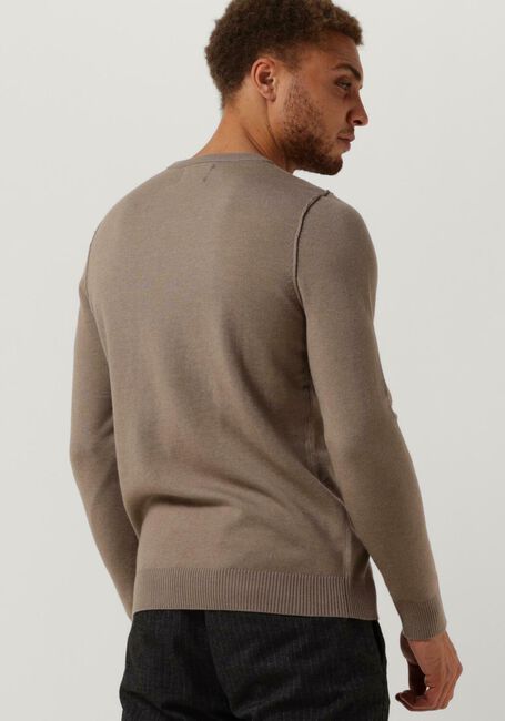 Beige BUTCHER OF BLUE Pullover CLIFDEN CREW - large