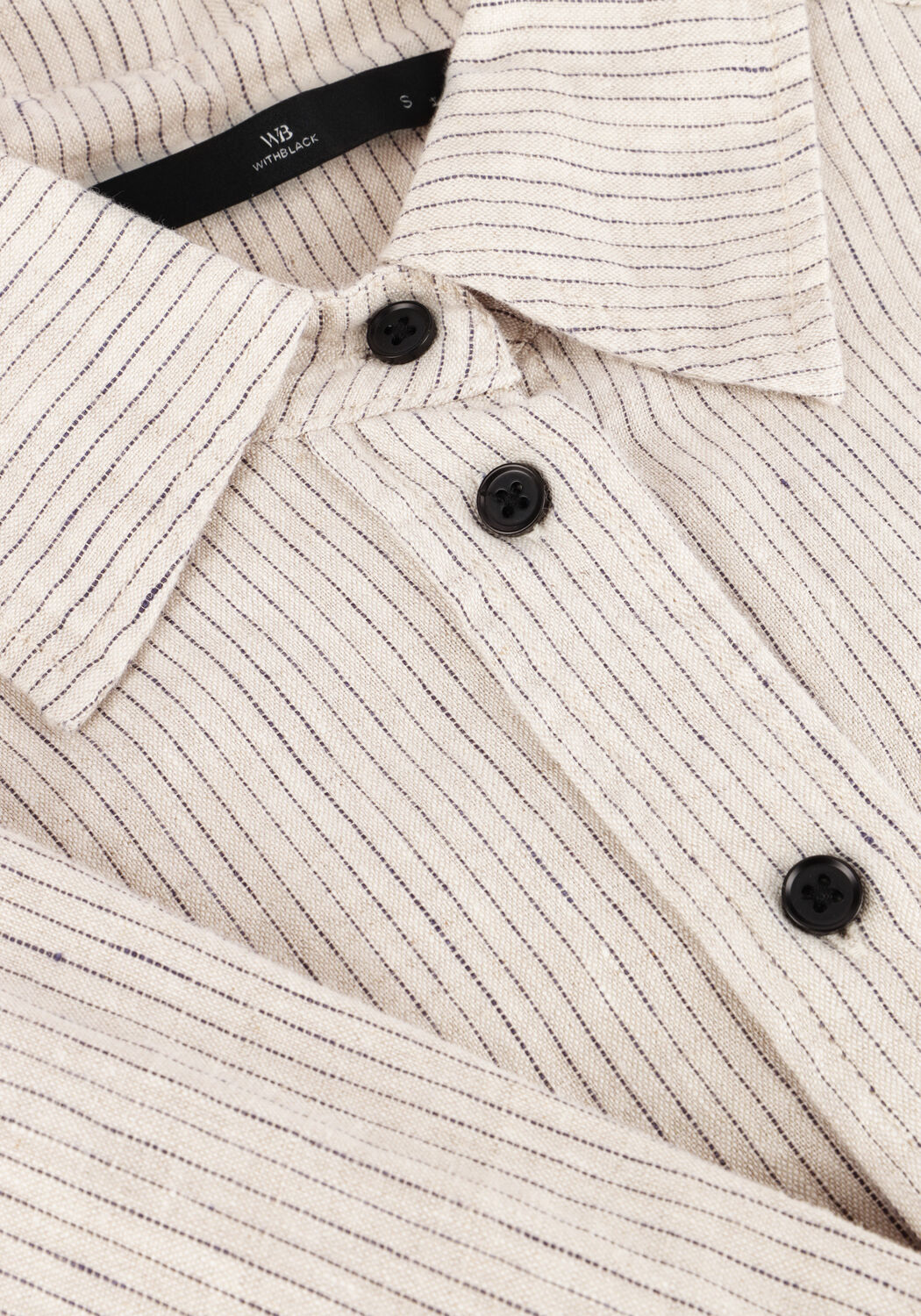 Creme WITHBLACK Blusen WBLWILLOW LS SHIRT - large