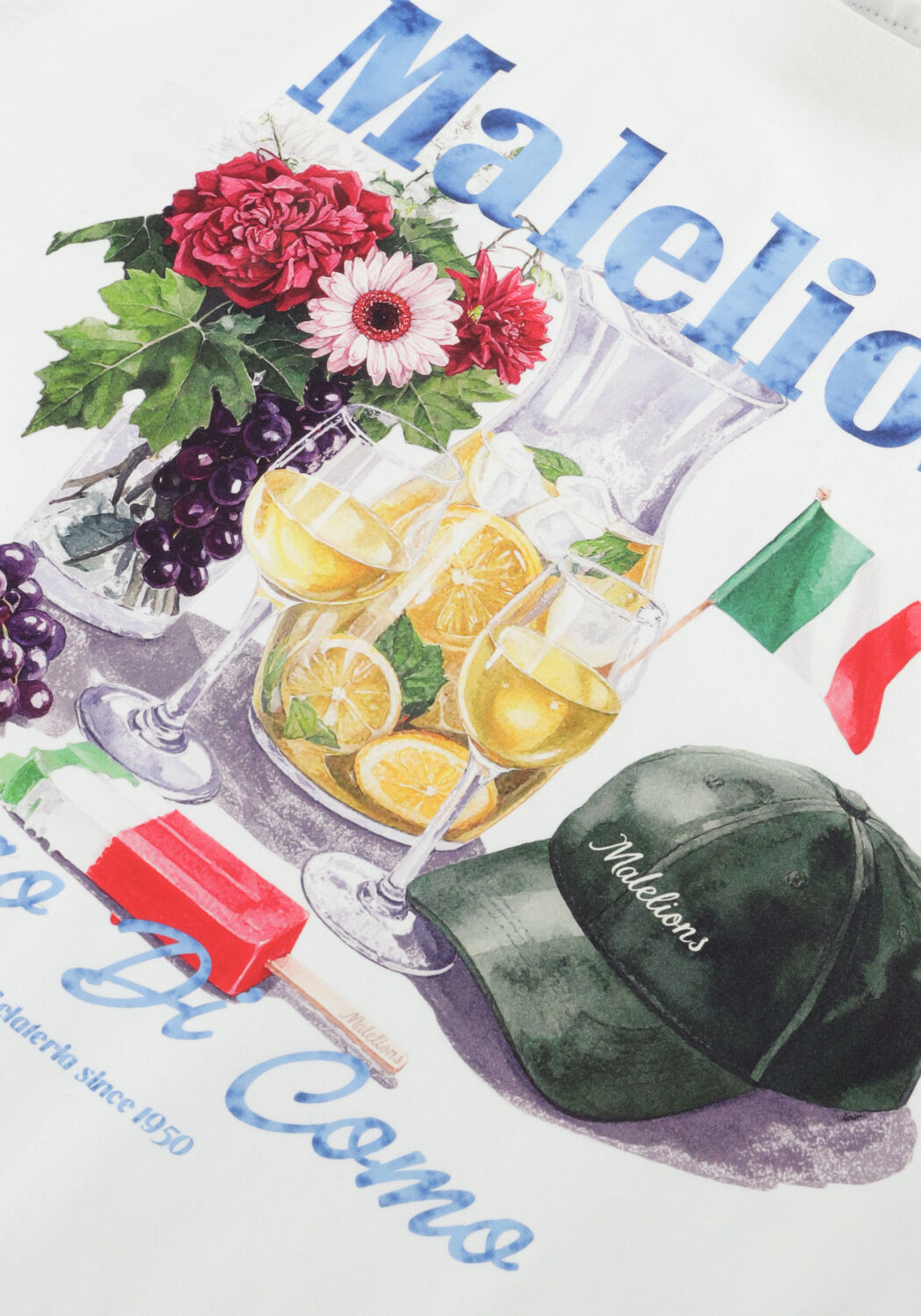 Wei&szlig;e MALELIONS T-shirt GELATO T-SHIRT - large