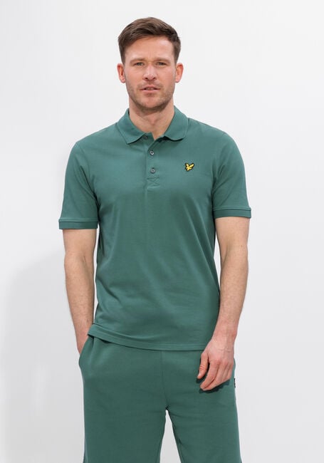 Gr&uuml;ne LYLE & SCOTT Polo-Shirt PLAIN POLO SHIRT - large