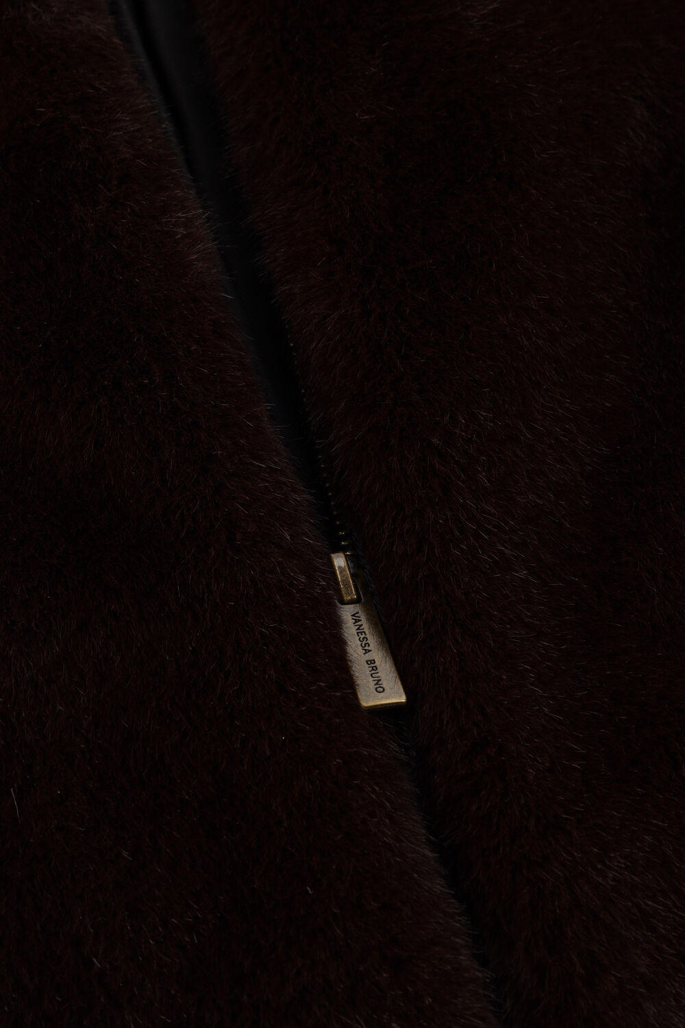 Braune VANESSA BRUNO Bodywarmer FURO BLOUSON SM - large