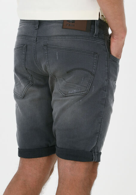 Graue G-STAR RAW Kurze Hosen 3301 SLIM SHORT - large