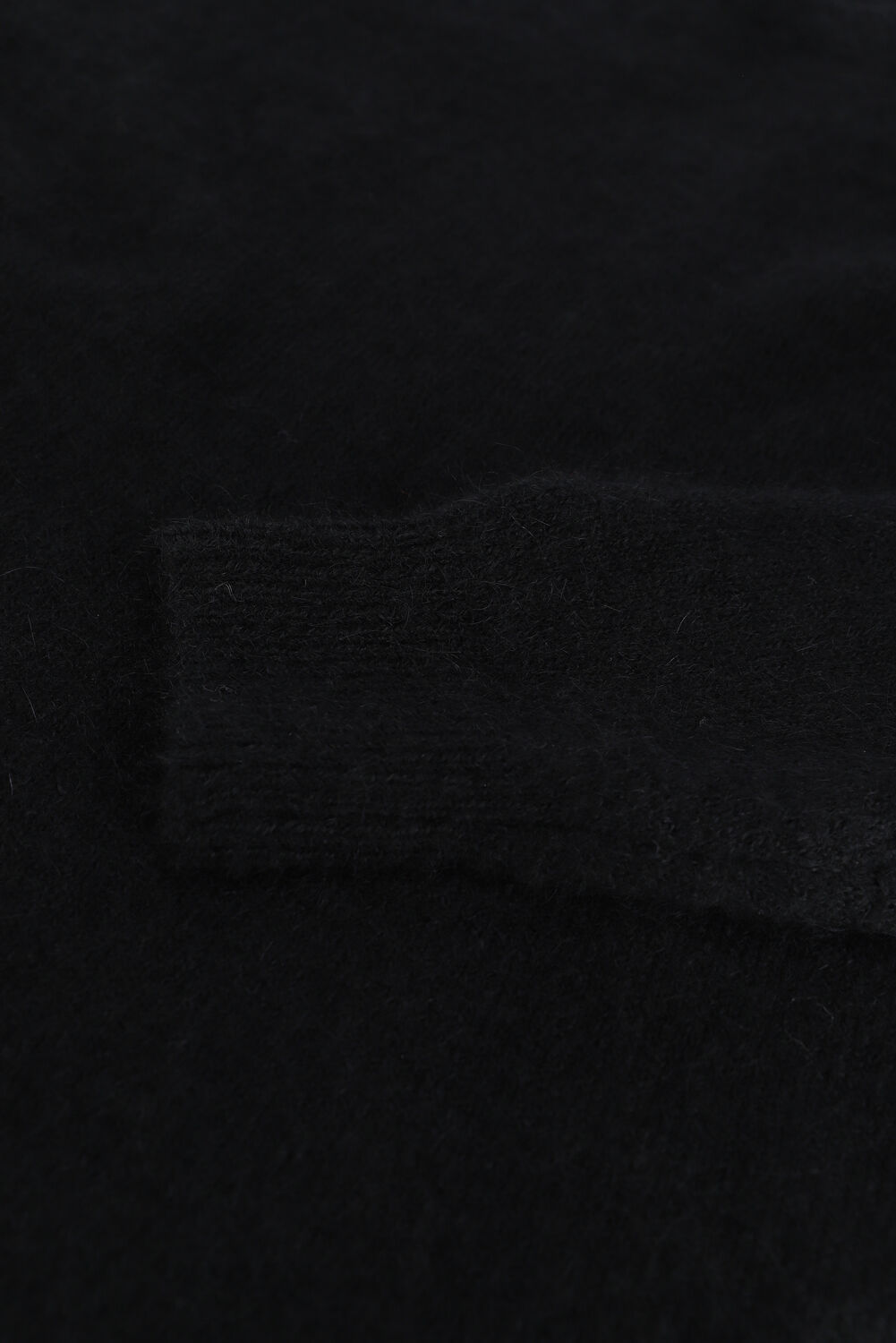 Schwarze MSCH COPENHAGEN Pullover FEMME MOHAIR O PULLOVER 1 - large