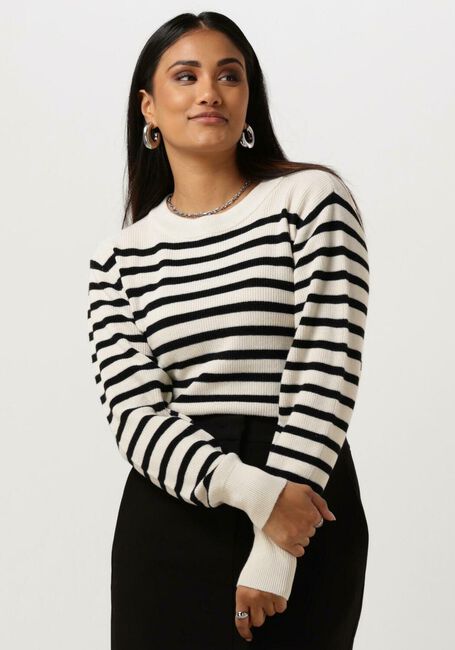 Weiße LOLLYS LAUNDRY Pullover SWANLL JUMPER LS - large