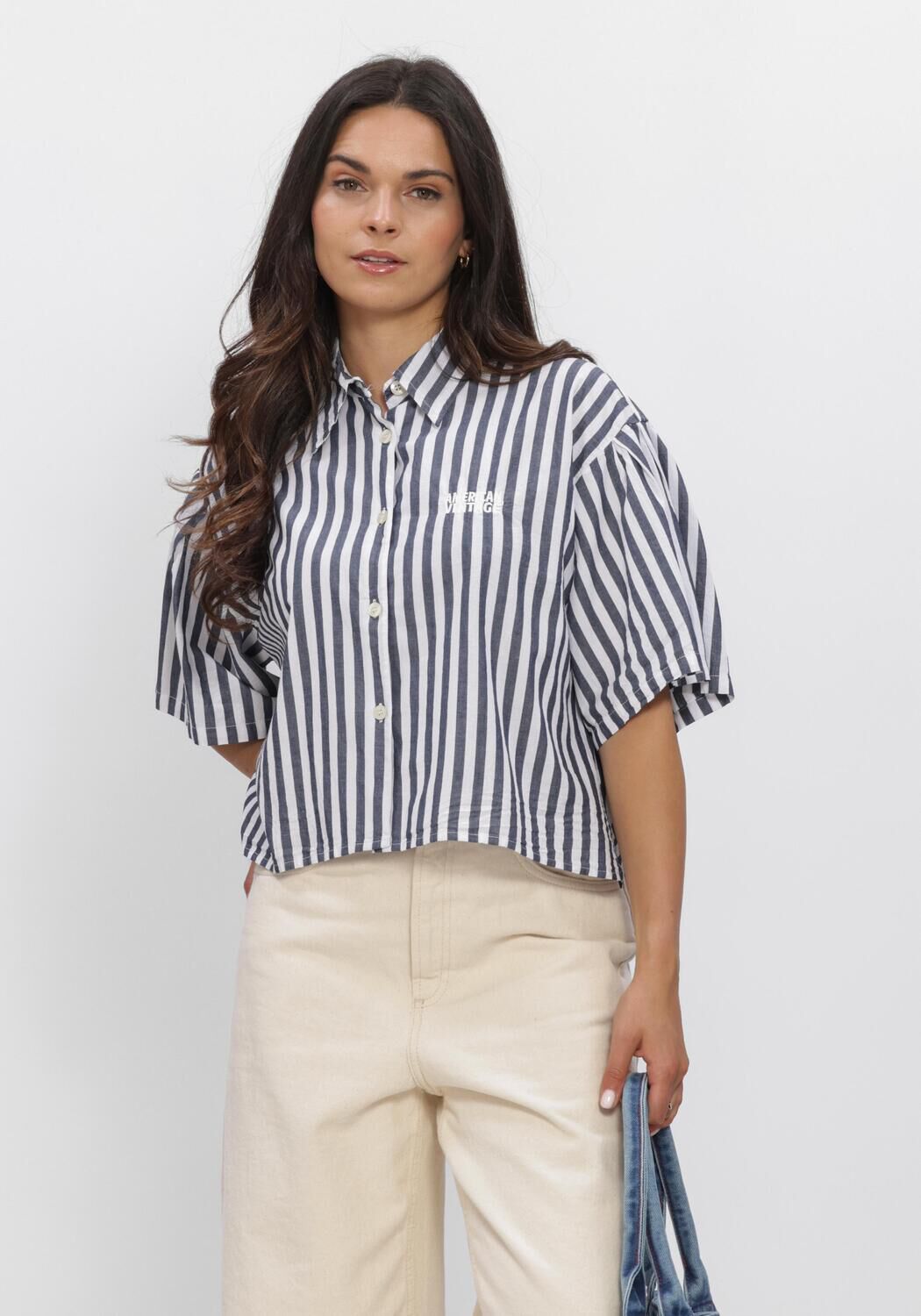 Blaue AMERICAN VINTAGE Blusen VEXTOWN - large