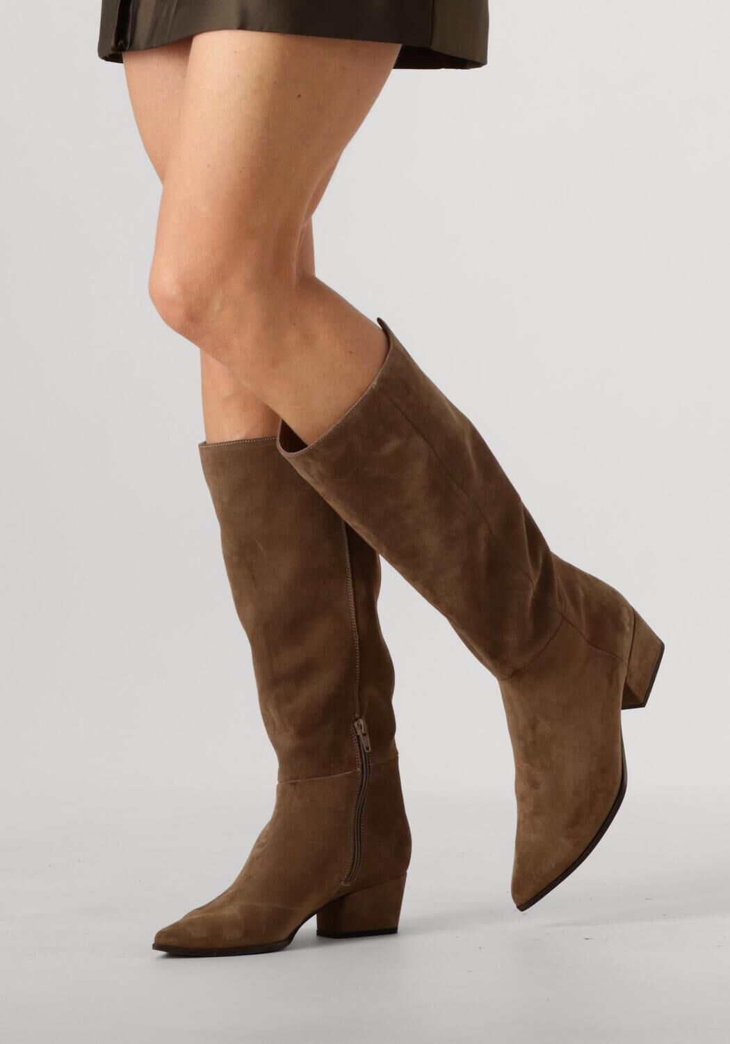 Taupe UNISA Hohe Stiefel JEFRI - large