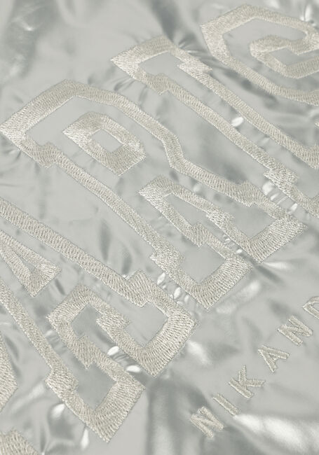 Silberne NIK & NIK Wattierte Jack KANSAS BOMBER - large