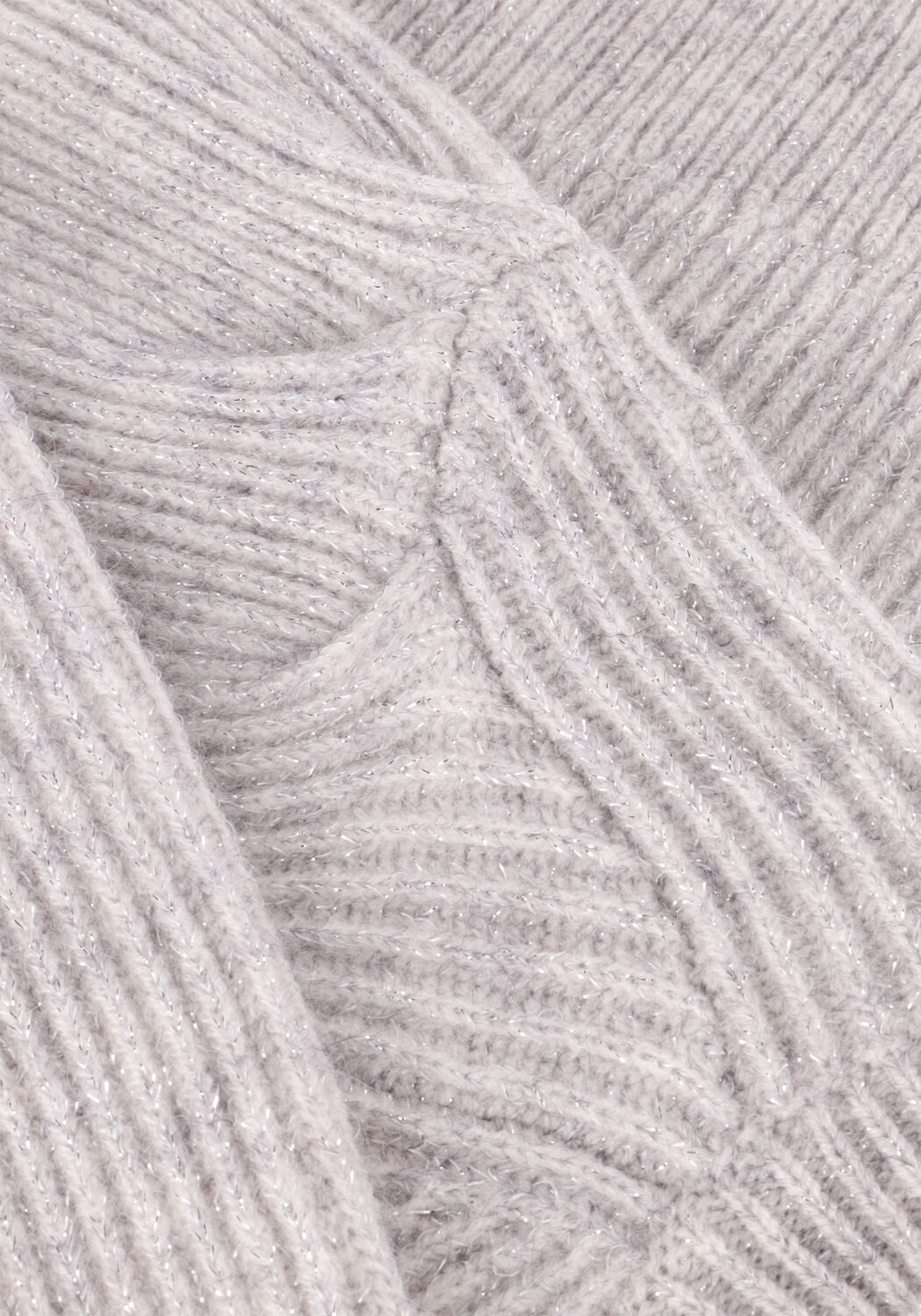 Graue NUKUS Pullover FANCY PULLOVER SLEEVE - large