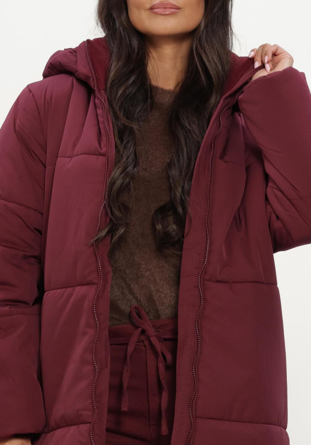 Bordeaux HARPER & YVE Wattierte Jack JENNY-CO - large