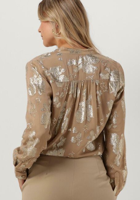 Sand BRUUNS BAZAAR Blusen BOTTLEBRUSH CORINNAS SHIRT - large