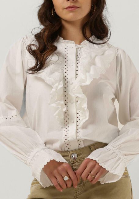 Weiße Y.A.S. Blusen YASSCLARA LS SHIRT - large