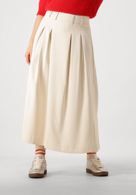 Ecru CO'COUTURE Midirock ANYA CC PLEAT SKIRT - large