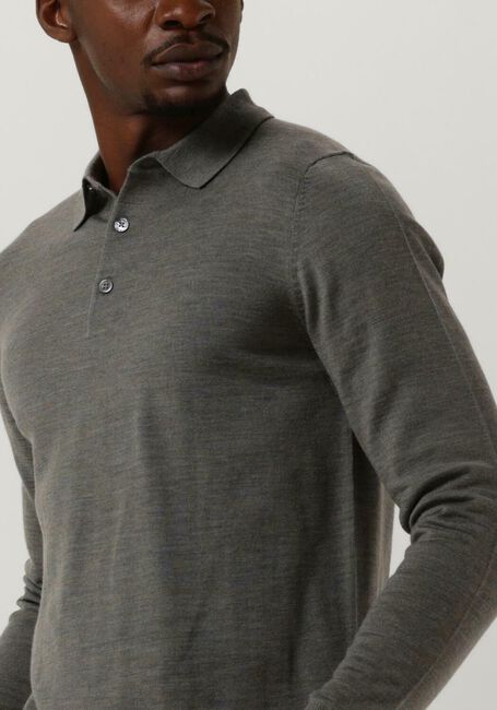 Grüne PROFUOMO Polo-Shirt POLO LONGSLEEVE - large