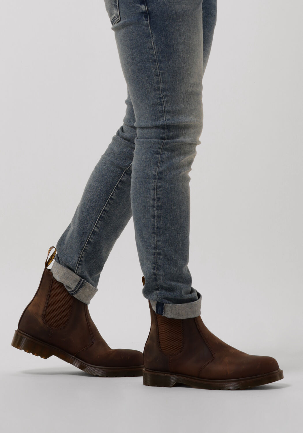 Braune DR MARTENS Chelsea Boots 2976 YS M - large