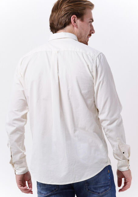 Weiße DSTREZZED Casual-Oberhemd BUTTON DOWN SHIRT BABYCORD - large