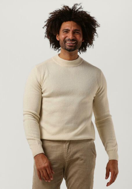 Ecru ANERKJENDT Pullover AKRICO LAMBSWOOL KNIT - large