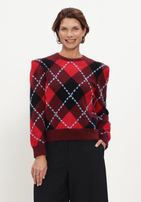 Rote STUDIO ANNELOES Pullover Arly argyle pullover - large