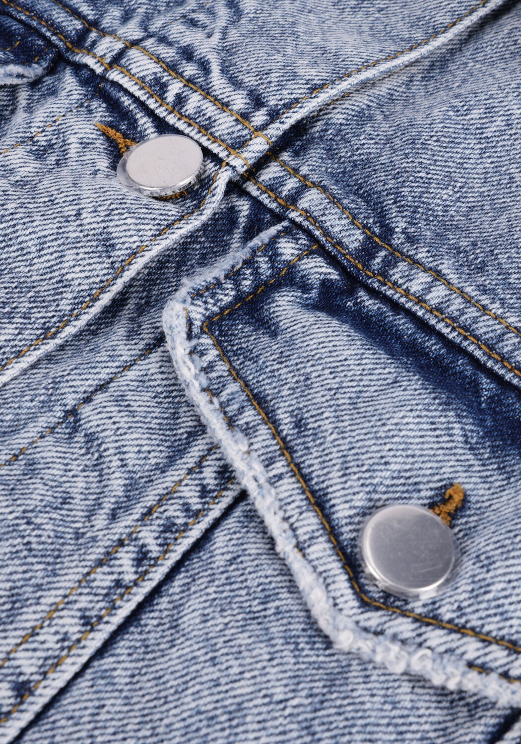 Blaue NOTES DU NORD Gilet DEMI BLUE DENIM VEST - large