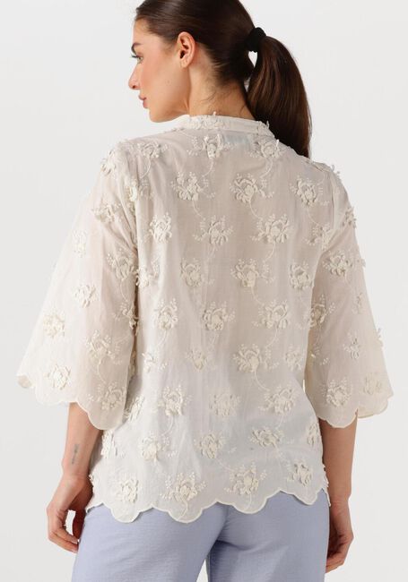 Weiße LOLLYS LAUNDRY Blusen LOUISELL BLOUSE SS - large