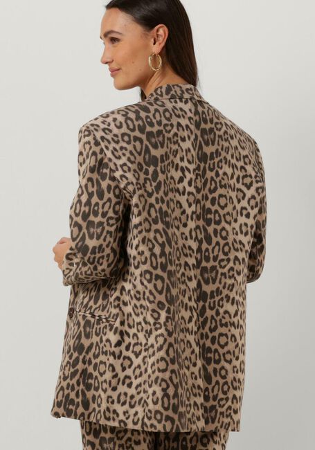 Braune ALIX THE LABEL Blazer LADIES WOVEN ANIMAL SUIT BLAZER - large