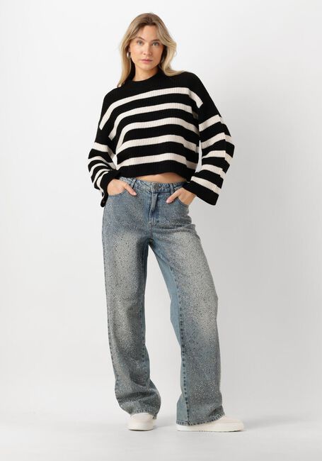 Blaue GESTUZ Straight leg jeans ZORAHGZ MW JEANS - large