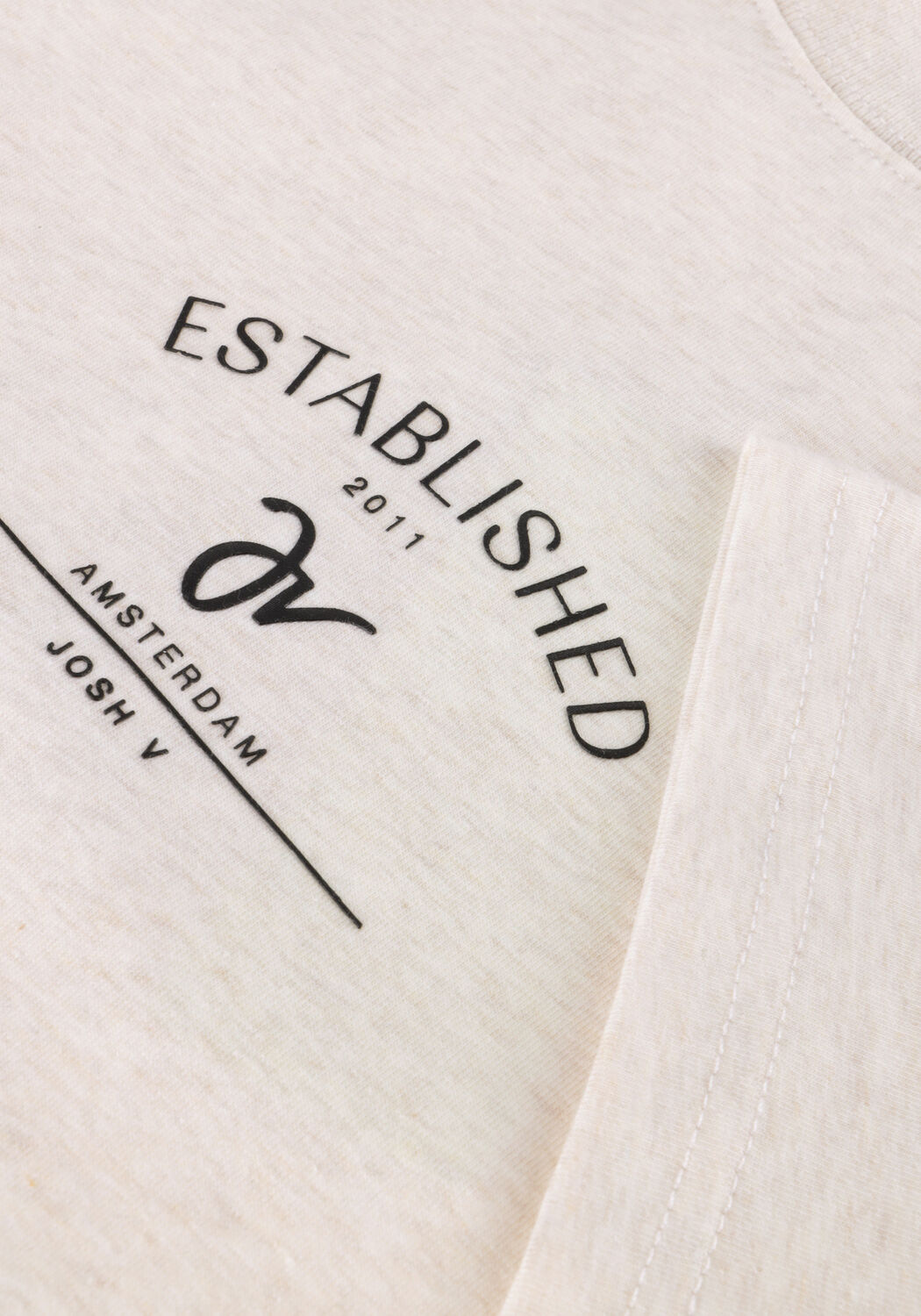 Gelbe JOSH V T-shirt DORIE SIGNATURE - large