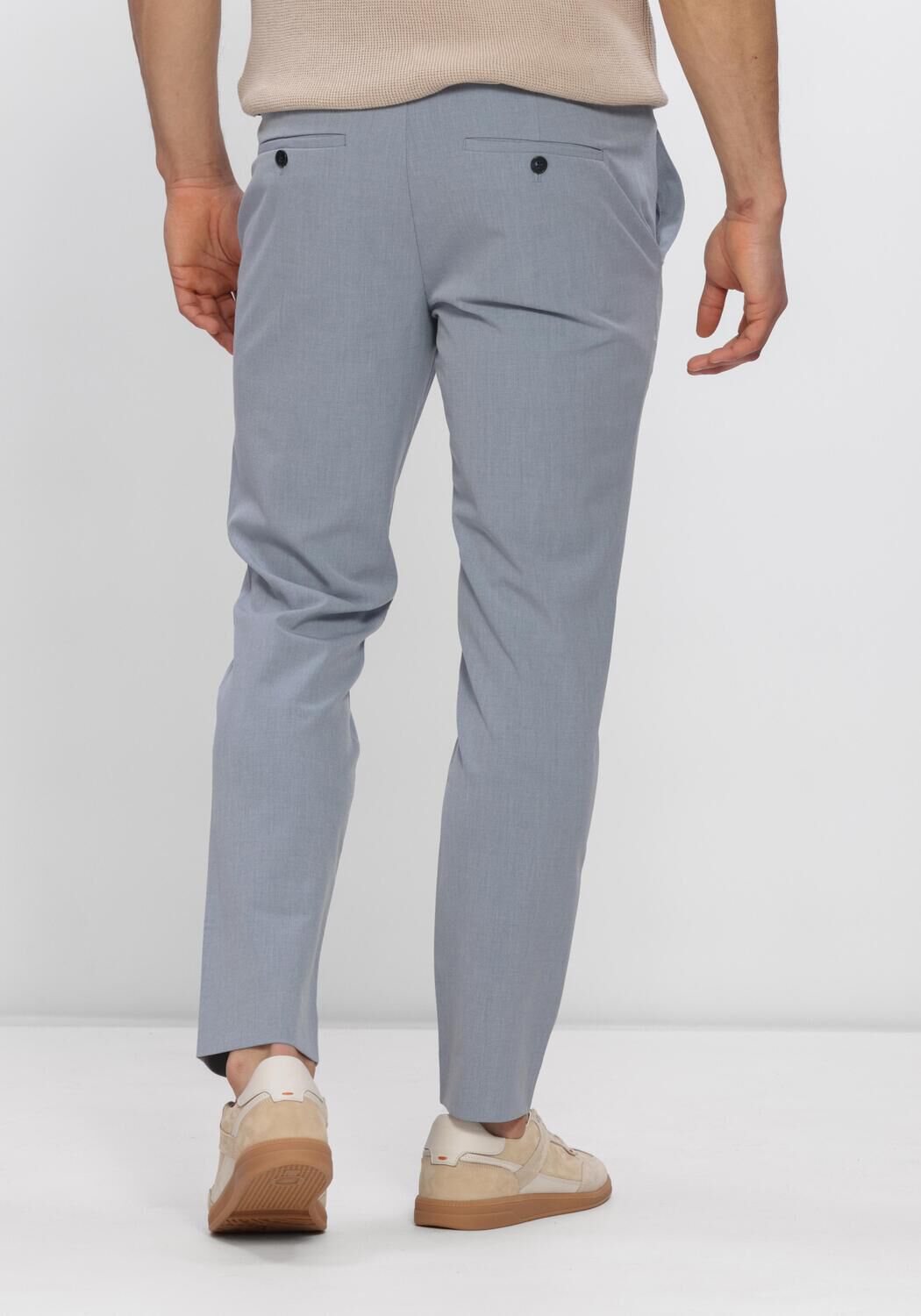 Blaue PLAIN Hose JOSH PL - large