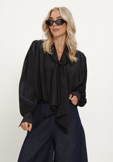 Schwarze COPENHAGEN MUSE Blusen CMLAURA-BLOUSE - large