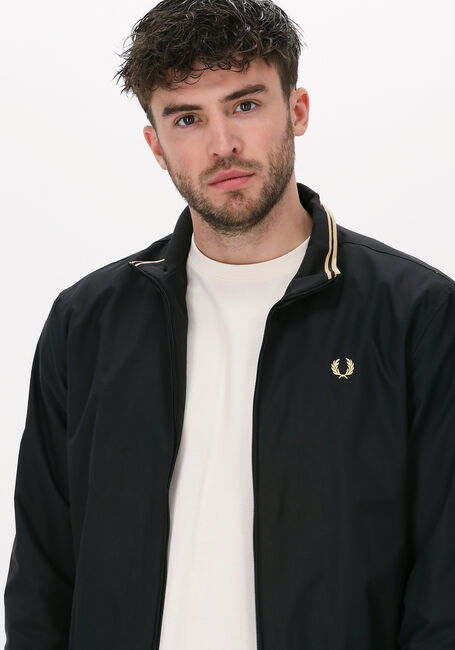 Schwarze FRED PERRY Jack BRENTHAM JACKET - large