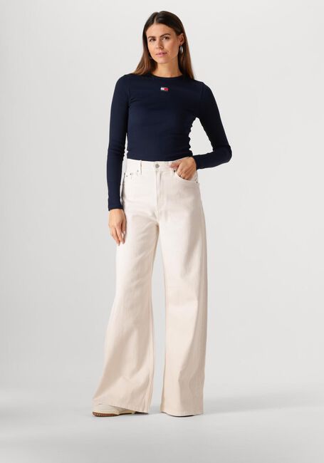 Beige TOMMY JEANS Wide jeans TJW ECRU WIDE LEG - large