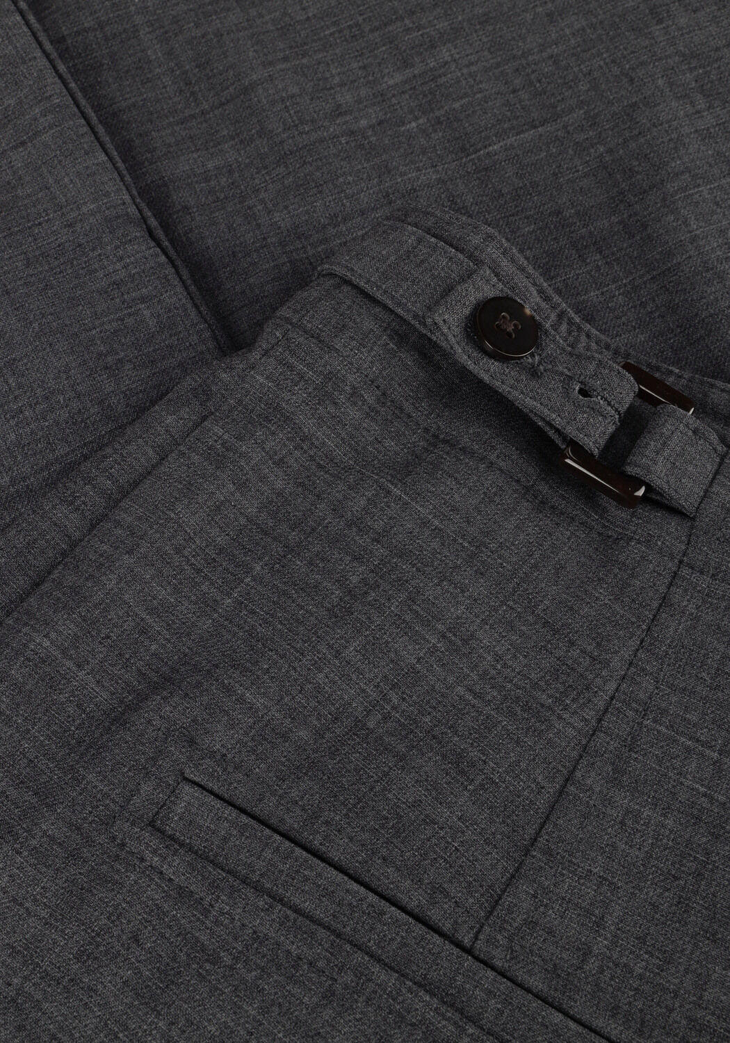 Graue OBJECT Weite Hose OBJLESLI HW LO WIDE PANTS - large