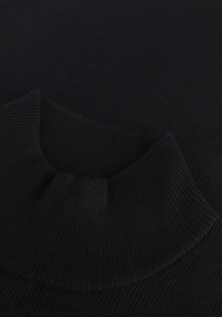 Schwarze NA-KD Rollkragenpullover RIBBED POLO KNITTED SWEATER - large