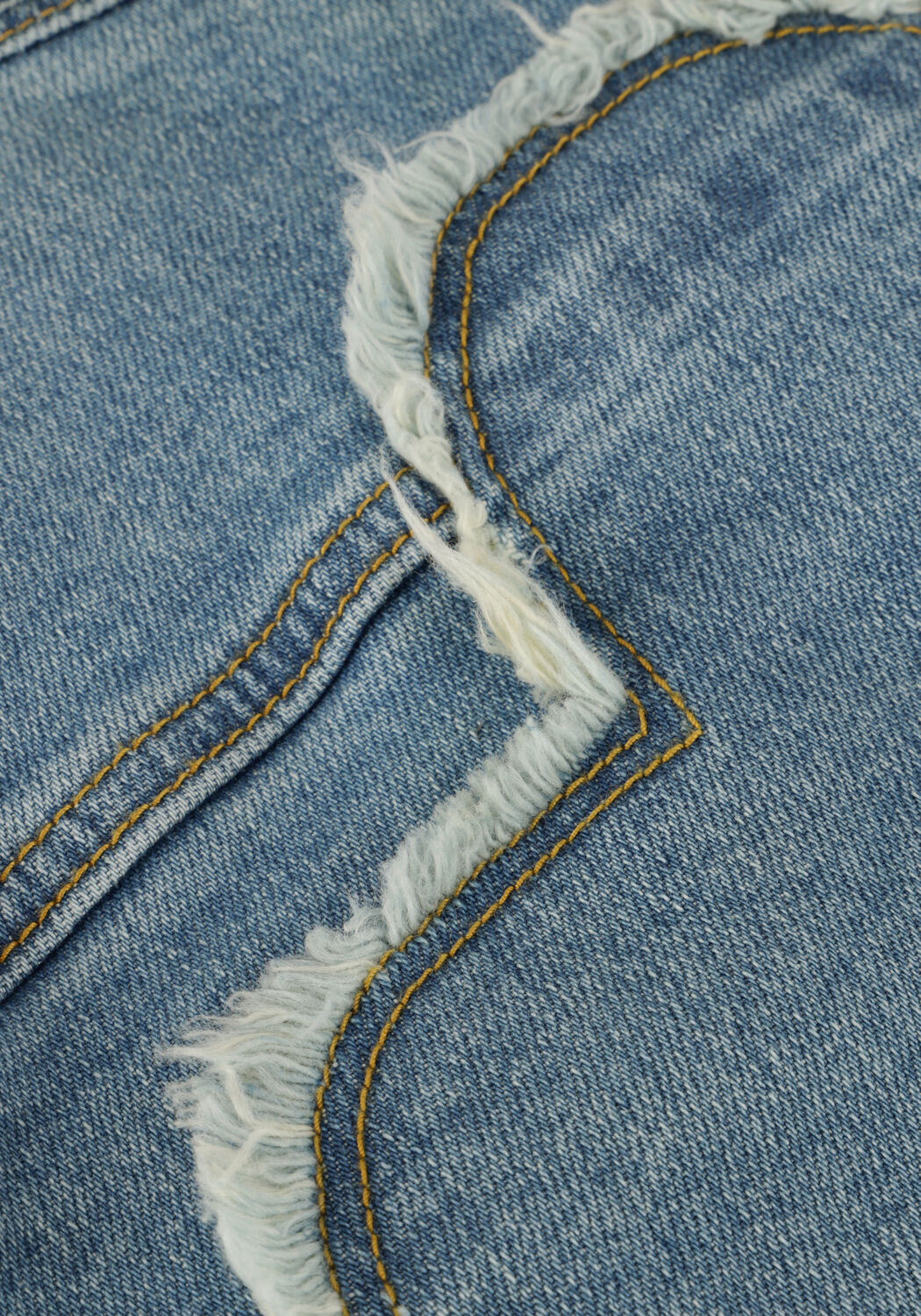 Blaue DAILY7 Jeansjacke OVERSIZED DENIM JACKET FLOWER - large