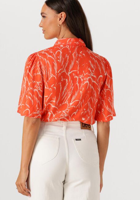Orangene Y.A.S. Blusen YASLEFIRA TOP - large