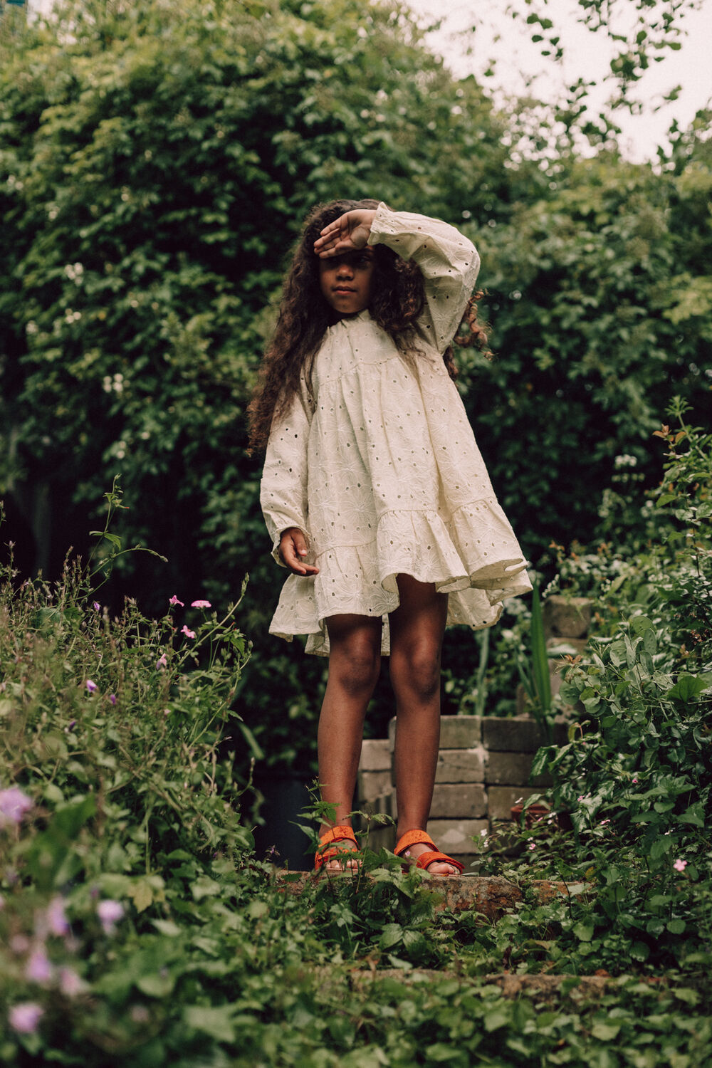 Gelbe BAJE STUDIO Minikleid VALENCA - large