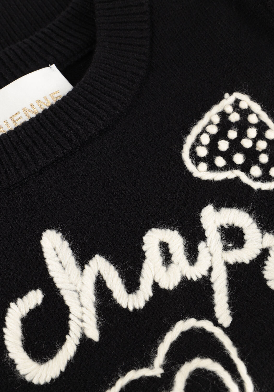 Schwarze FABIENNE CHAPOT Pullover VESPER PULLOVER - large